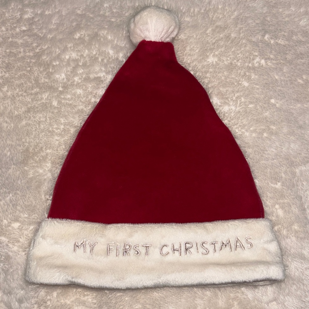 Carters 'My First Christmas' Santa Hat